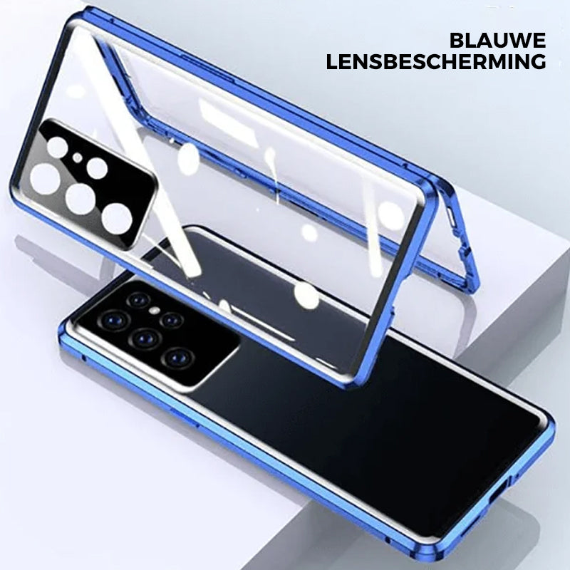 ✨Coque de téléphone double face en verre trempé magnétique pour Samsung✨