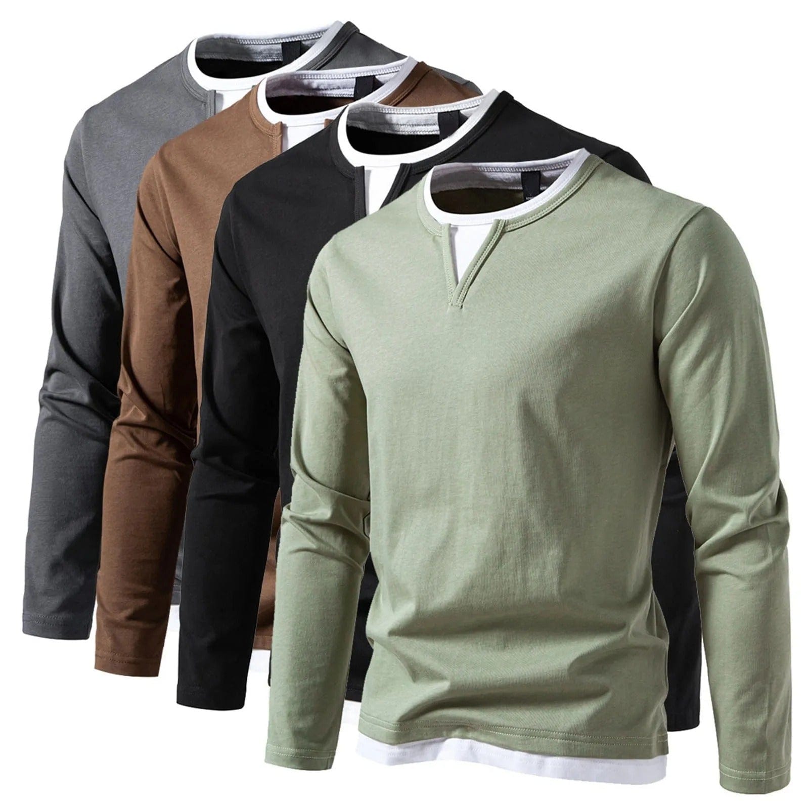 Vigorous™ | Henley à manches longues [ÉDITION PRINTANIÈRE]