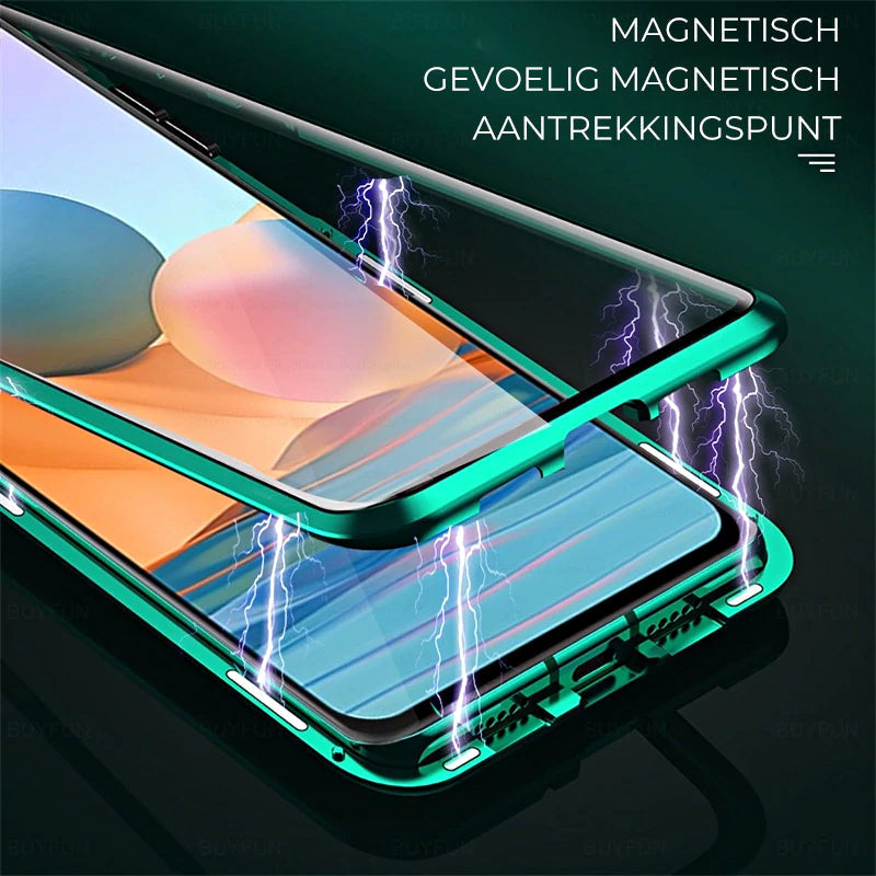 ✨Coque de téléphone double face en verre trempé magnétique pour Samsung✨