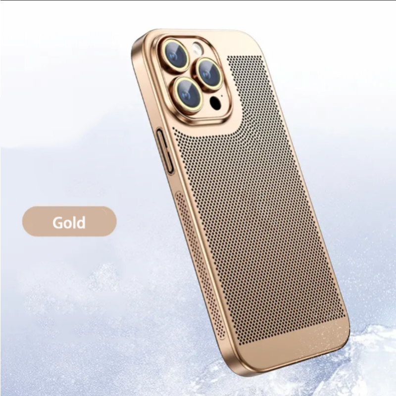 【40% de réduction】Nouvelle coque de téléphone avec placage par Dissipation thermique et protection à trous fins