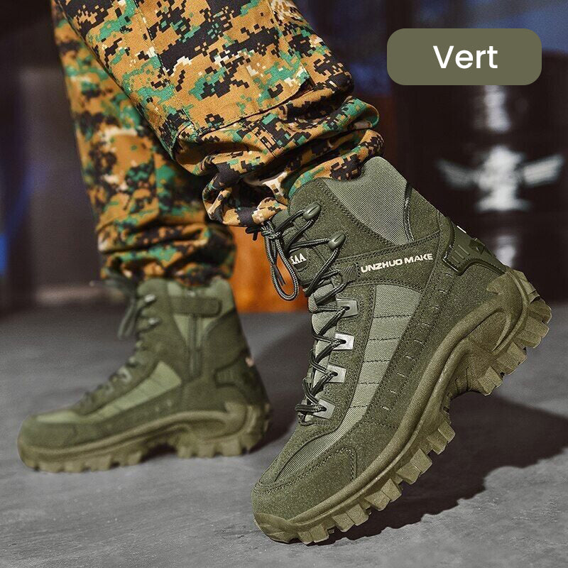 Livraison gratuite🎁Bottes de combat de travail anti-perforation imperméables pour hommes (amélioration de la durabilité)